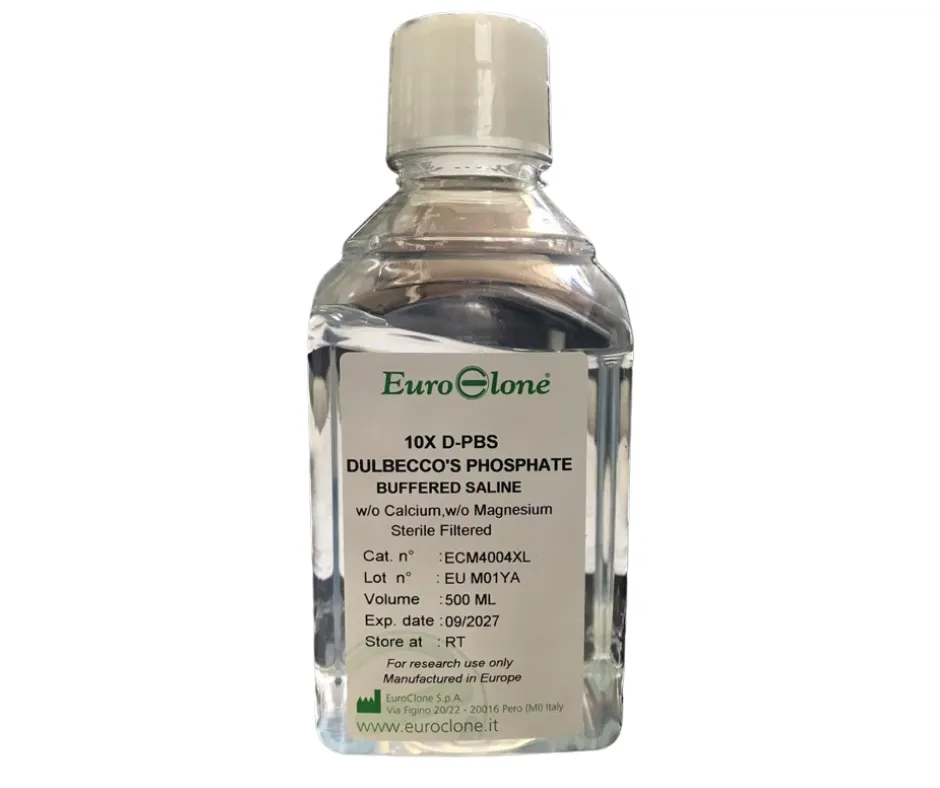 Dulbecco's Phosphate Buffer Saline w/o Calcium w/o Magnesium 10X